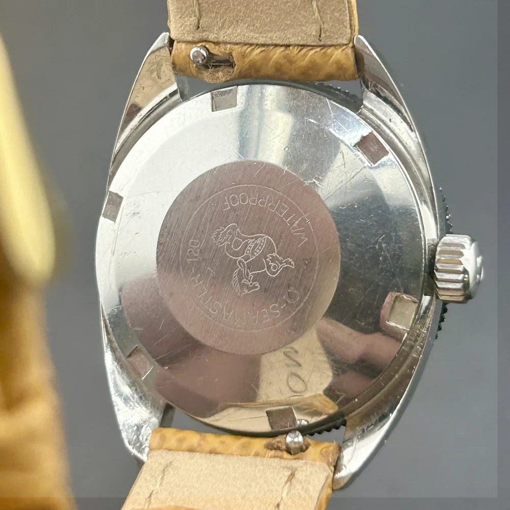 Omega Seamaster 120 Divers 1960's Stainless Steel 31 mm Leather